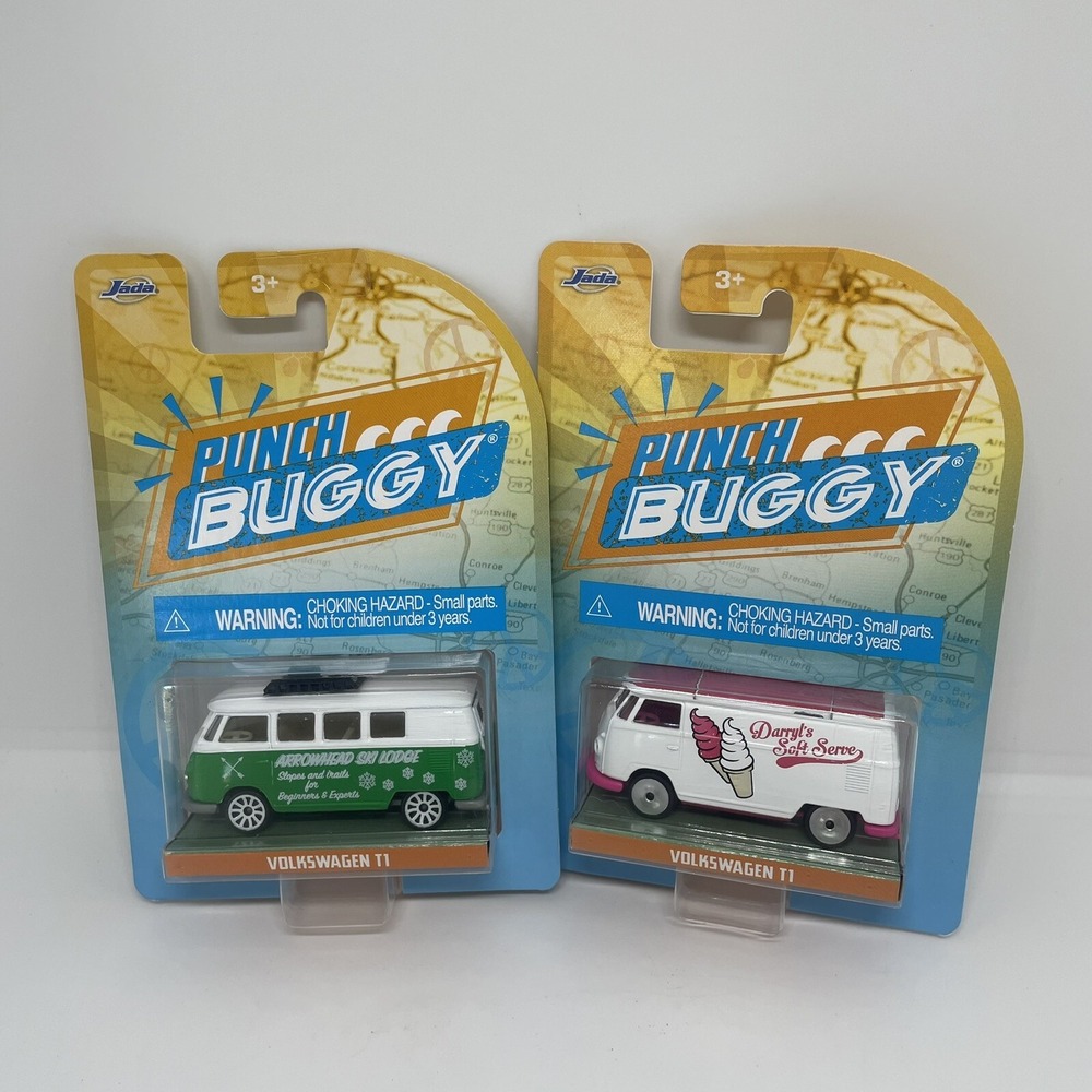 2021 Jada Punch Buggy VW Volkswagen Darrell Soft Service Arrowhead Ski Lodge New - Picture 2 of 4